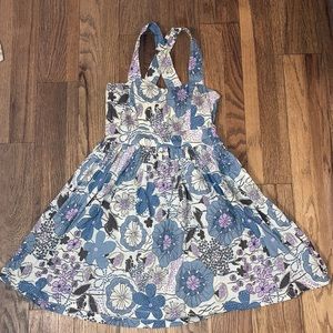 Forever 21 fit and flare floral dress